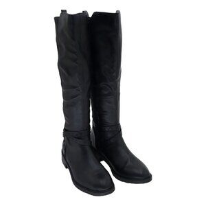 Style Co Verityy Block Heel Knee Boots Black US 7 M